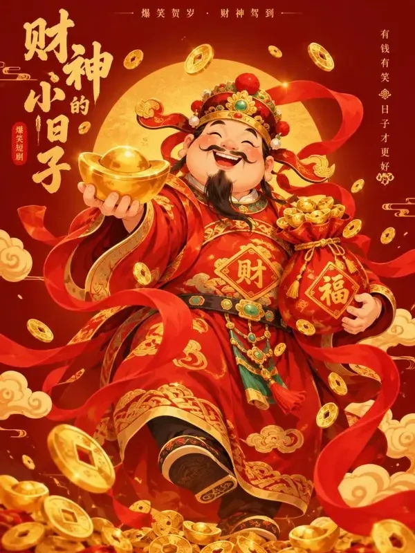 财神驾到（奇幻脑洞）短剧封面